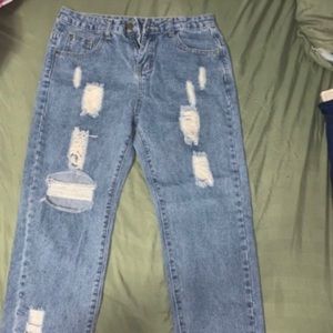 Distressed Jeans